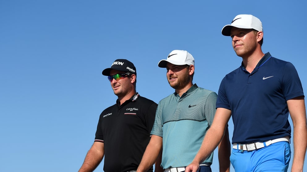 Ryan Fox, Jordan Smith and Alexander Knappe