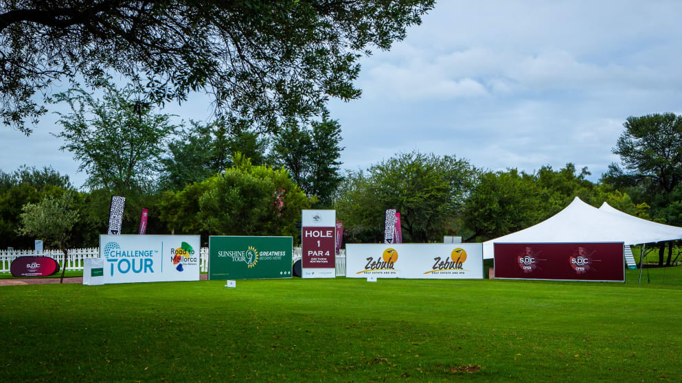 Zebula Golf Estate - tee one