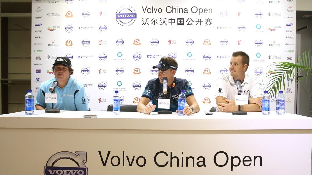 Jason Dufner, Ian Poulter and Henrik Stenson 