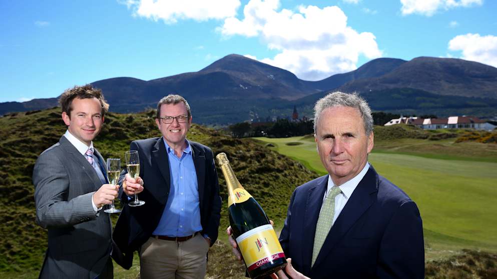 JN Wine has produced its own brand of champagne for this year’s Dubai Duty Free Irish Open hosted by the Rory Foundation.