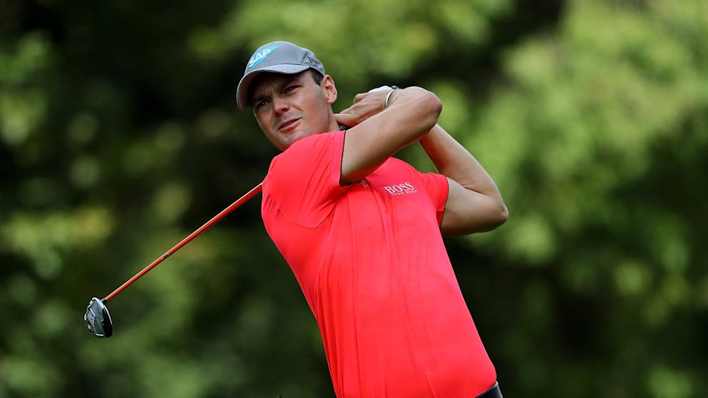 Martin Kaymer during the final round of the Italian Open