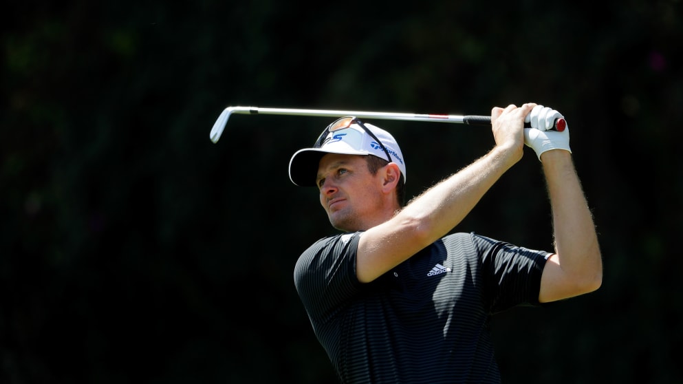 Justin Rose prepares for the WGC-Mexico Championship
