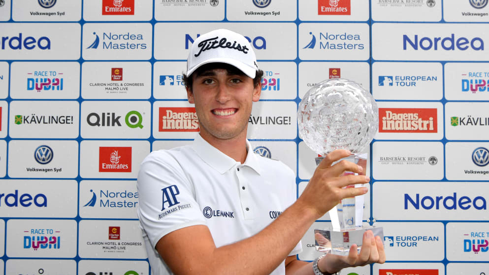 Renato Paratore at the Nordea Masters