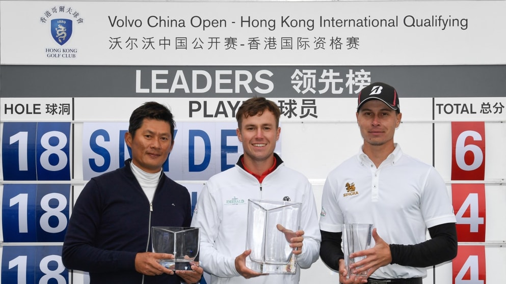 Blake Snyder claims victory in Volvo China Open International Qualifying (Image: Richard Castka Sportpix International)