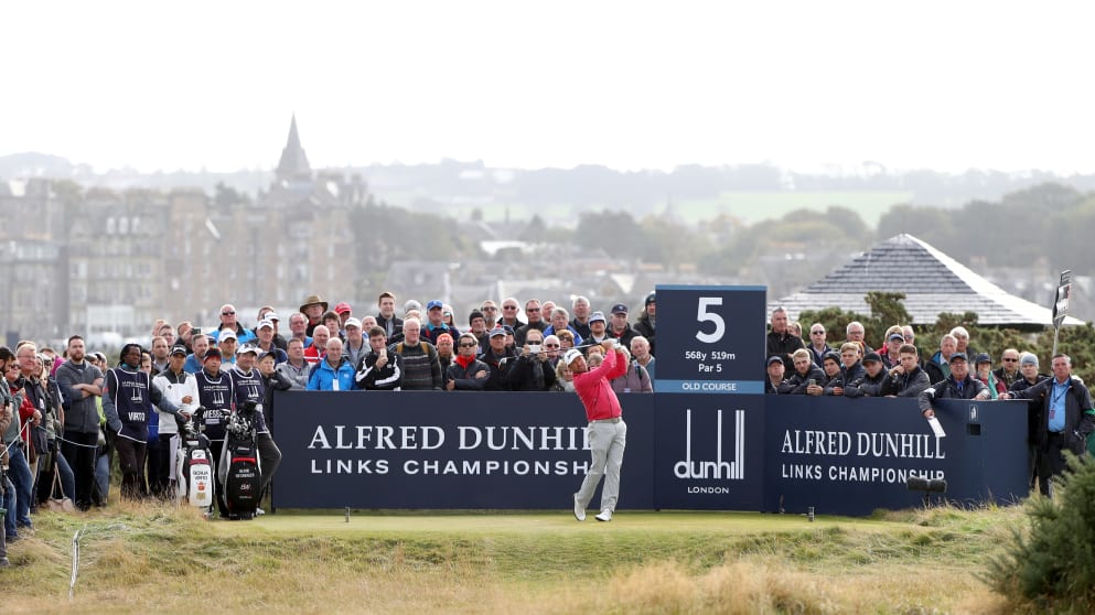 Graeme McDowell at the 2016 Alfred Dunhill Links Championship
