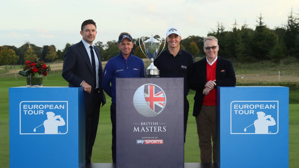 Barney Francis, Luke Donald, Alex Noren and Keith Pelly
