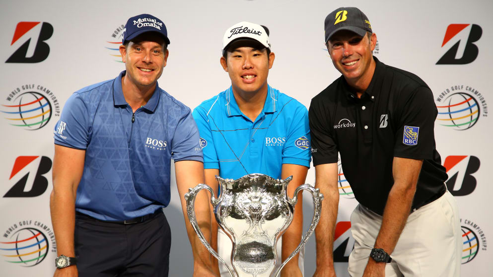 Henrik Stenson, An Byeong-hun and Matt Kuchar
