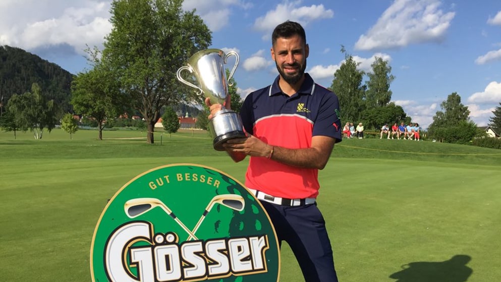 Santiago Tarrio Ben wins the Gosser Open (Alps Tour Golf)