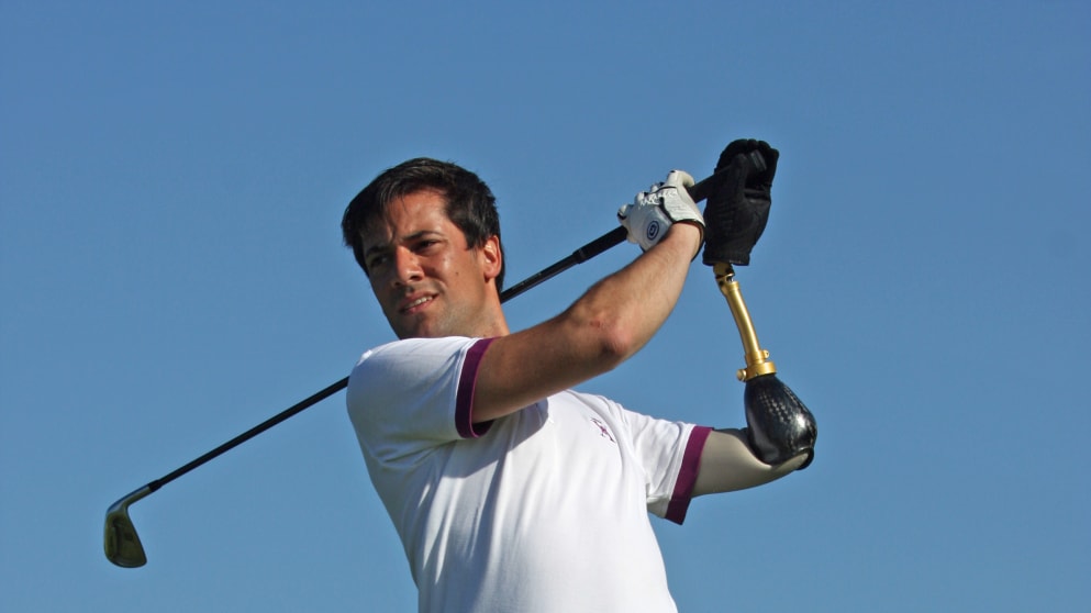 Vincent Gauthier, Winter Olympic golf medallist