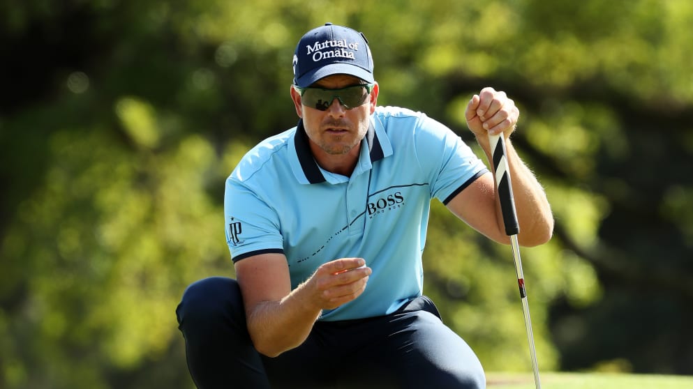 Henrik Stenson of Sweden at Augusta