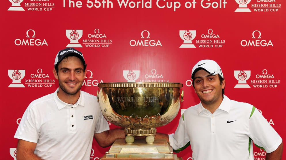 Edoardo and Francesco Molinari