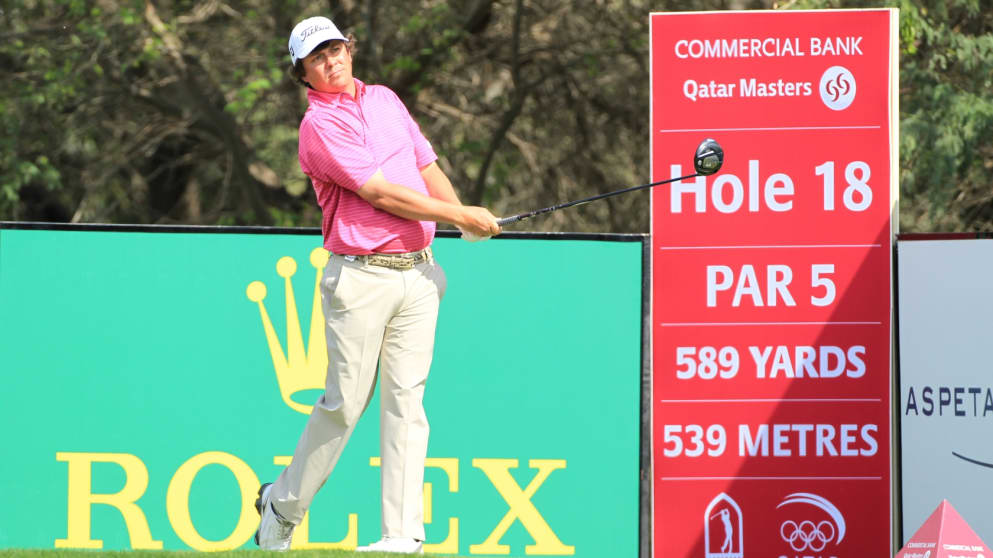 Jason Dufner during the 2013 Commercial Bank Qatar Masters