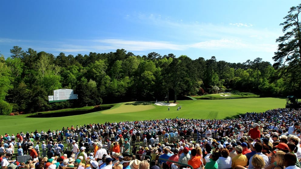 Amen Corner - the famous 11th, 12th and 13th holes at Augusta National.
