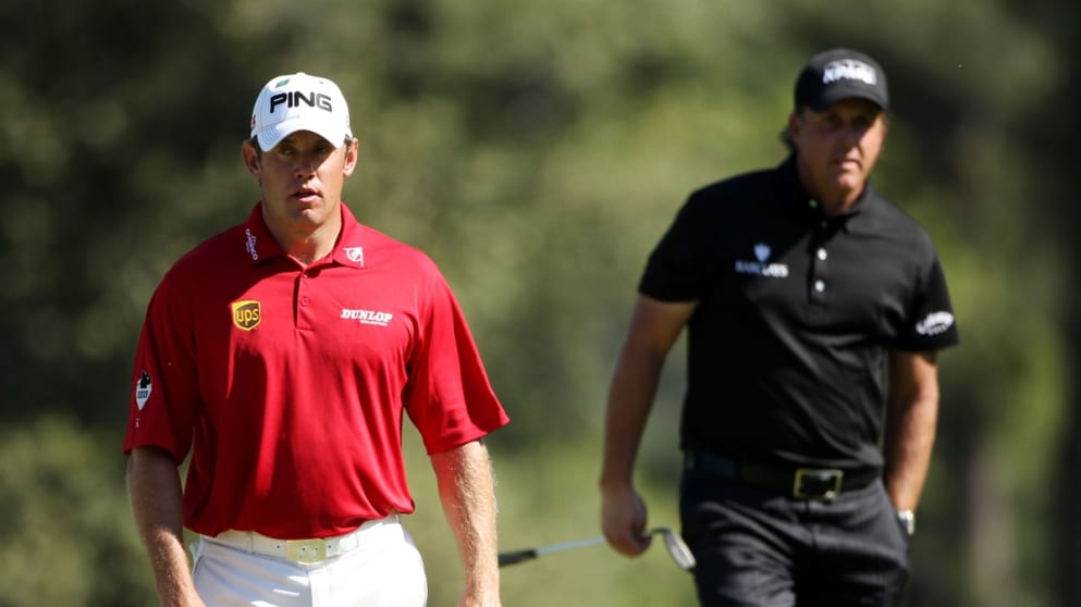 Lee Westwood (Left) and Phil Mickelson