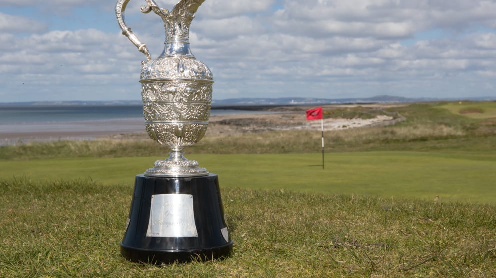 The Senior Claret Jug at Royal Porthcawl (pic by Steve Pope)