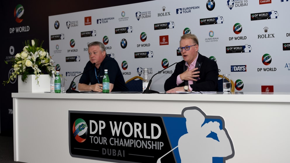 Keith Pelley, Chief Executive of The European Tour