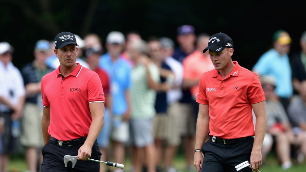 Henrik Stenson and Danny Willett are two of the main men in the frame for this year's Race to Dubai title
