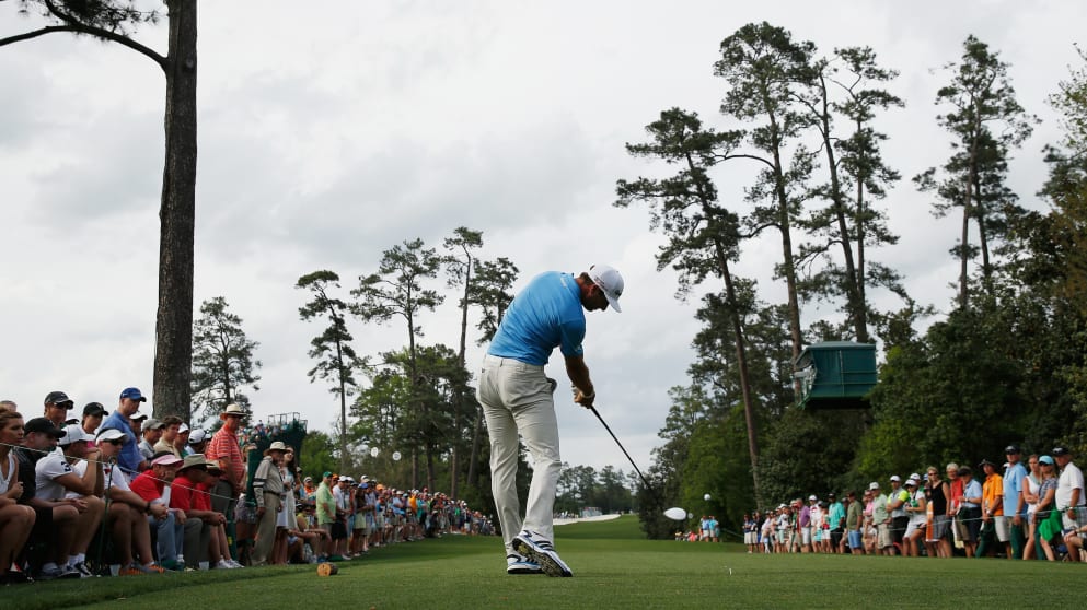 Dustin Johnson On 18