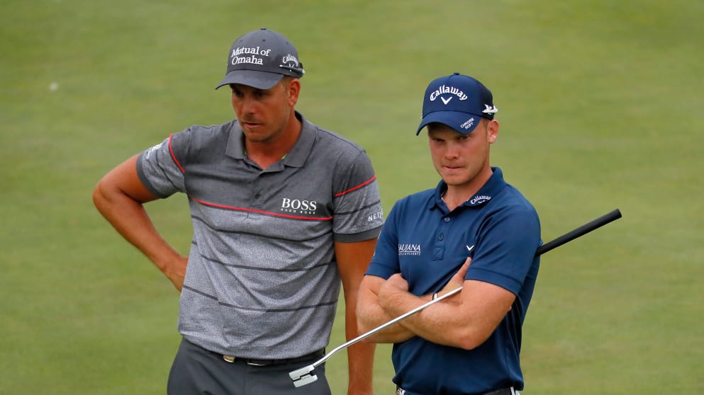 Henrik Stenson and Danny Willett