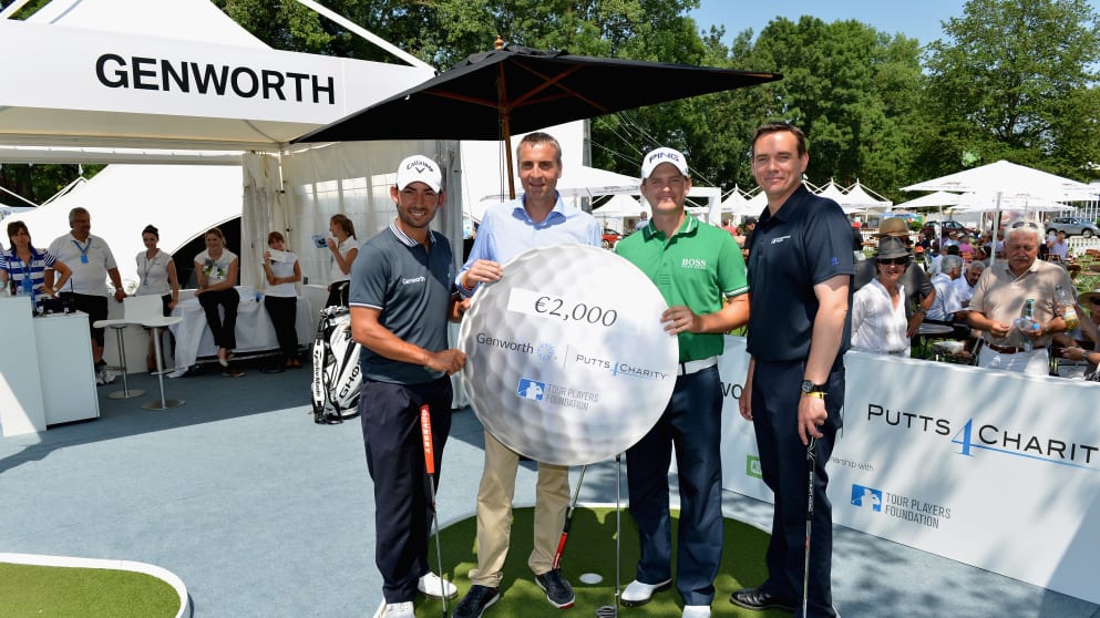 Pablo Larrazábal, Marco Kaussler, Tom Lewis and David Park