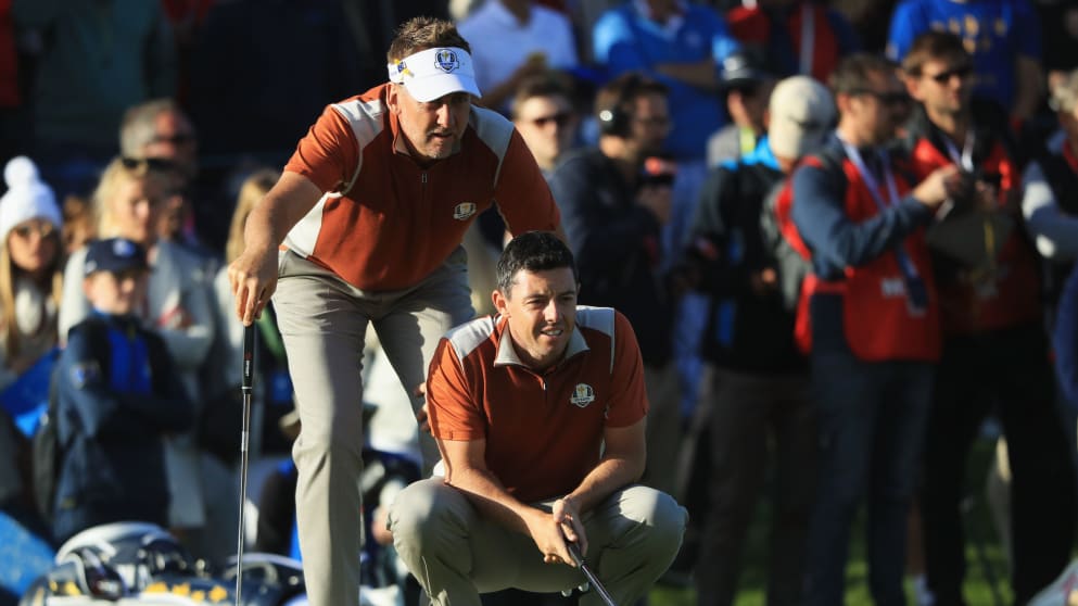 Ian Poulter Rory McIlroy 2018 Ryder Cup