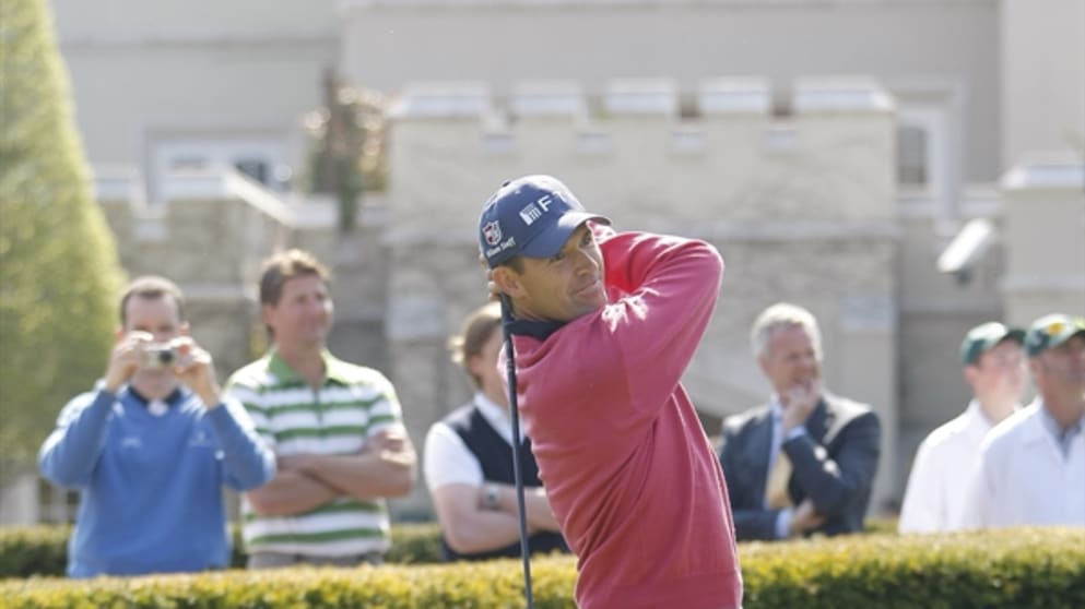Padraig Harrington at the renovated West Course (Charles Briscoe-Knight)