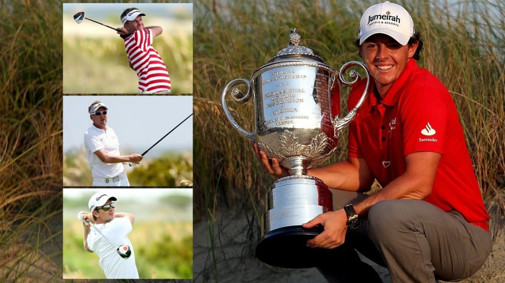 We hear from a run-away champion and a trio of other top European talent from the US PGA Championship