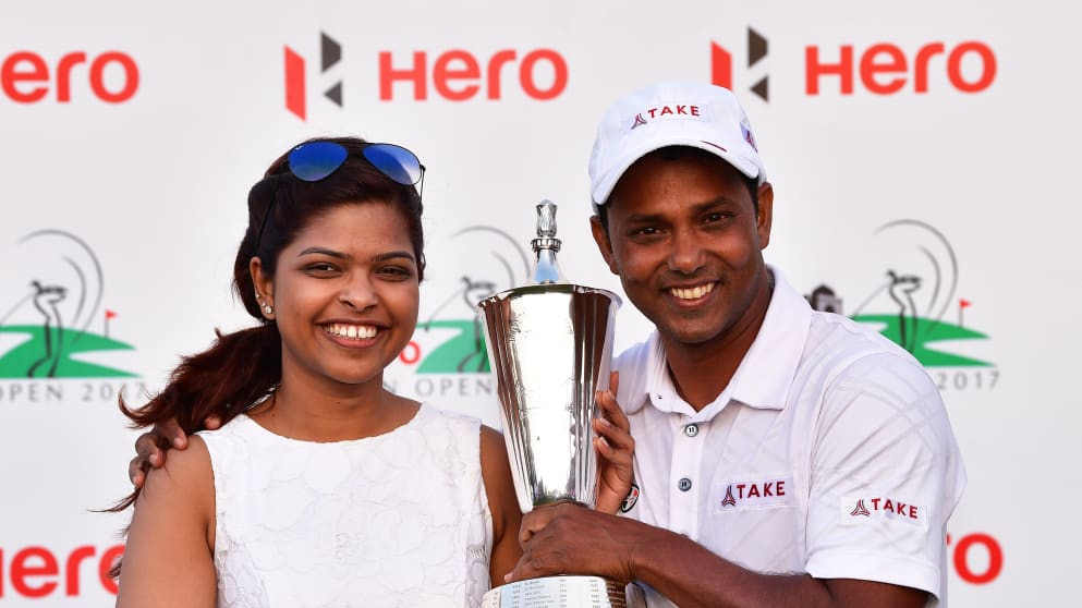 SSP Chawrasia with his wife Simantini