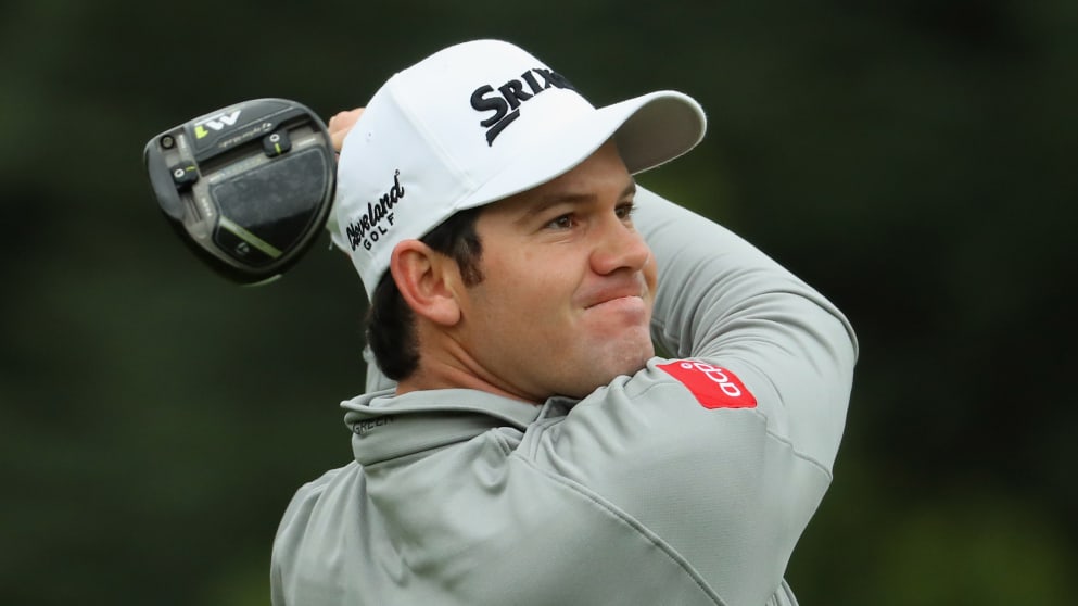 Ricardo Gouveia during the opening round of the Joburg Open