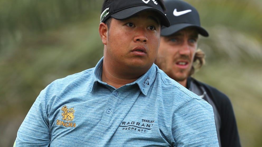 Kiradech Aphibarnrat at Abu Dhabi GC