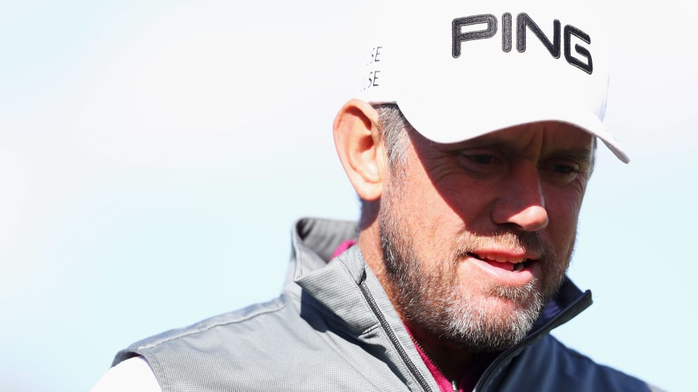 Lee Westwood at the KLM Open