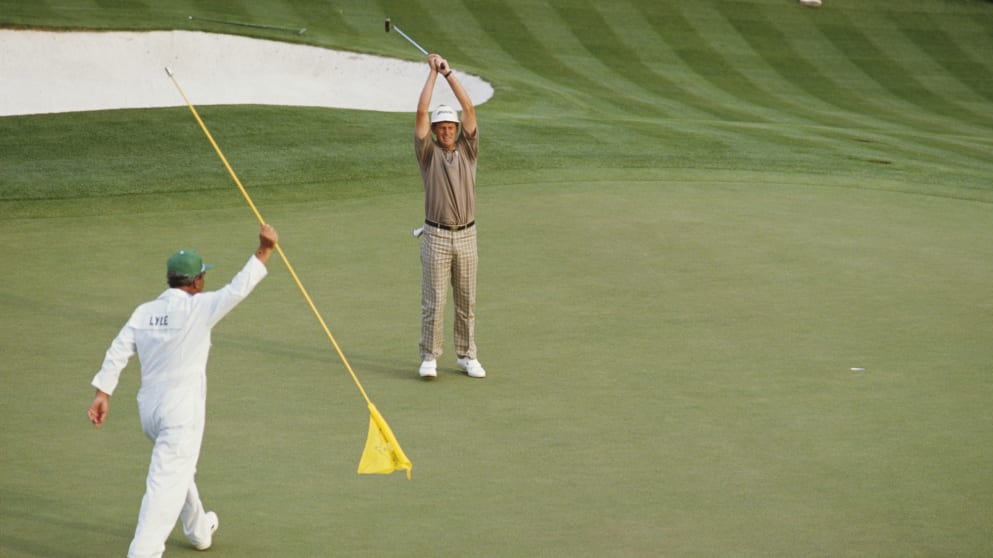 Sandy Lyle wins 1988 Masters-142533212