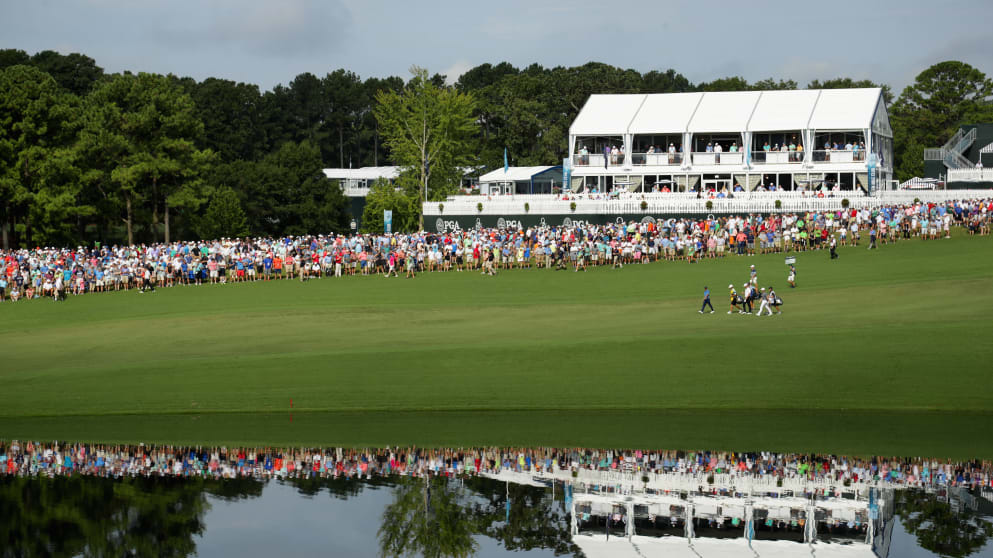 The 16th at Quali Hollow