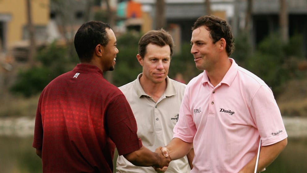 David Howell defeats Tiger Woods in the HSBC Championship