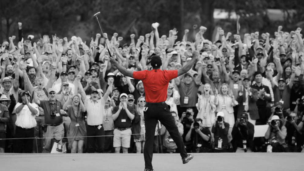 Tiger Woods wins the 2019 Masters Tournament