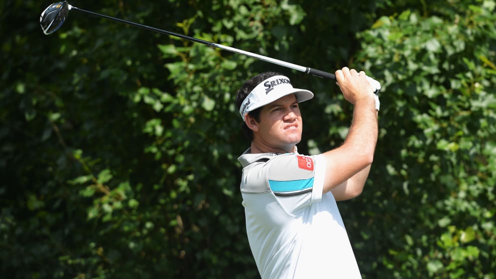 Ricardo Gouveia during his third round