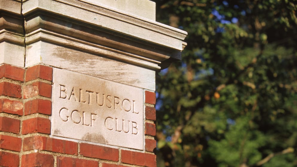 Baltusrol will host the US PGA for a second time in 2016