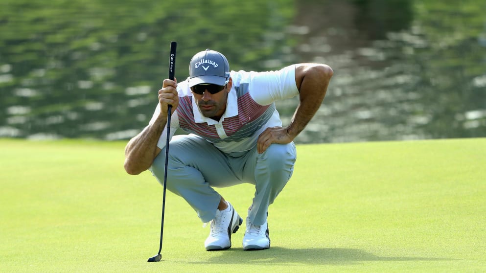 Alvaro Quiros at the Trophee Hassan II