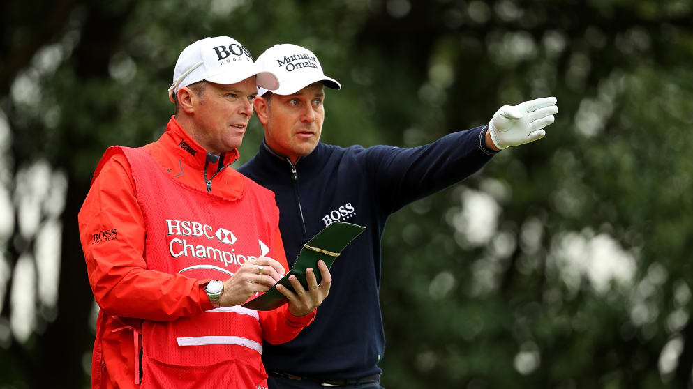 Henrik Stenson at the WGC-HSBC Champions