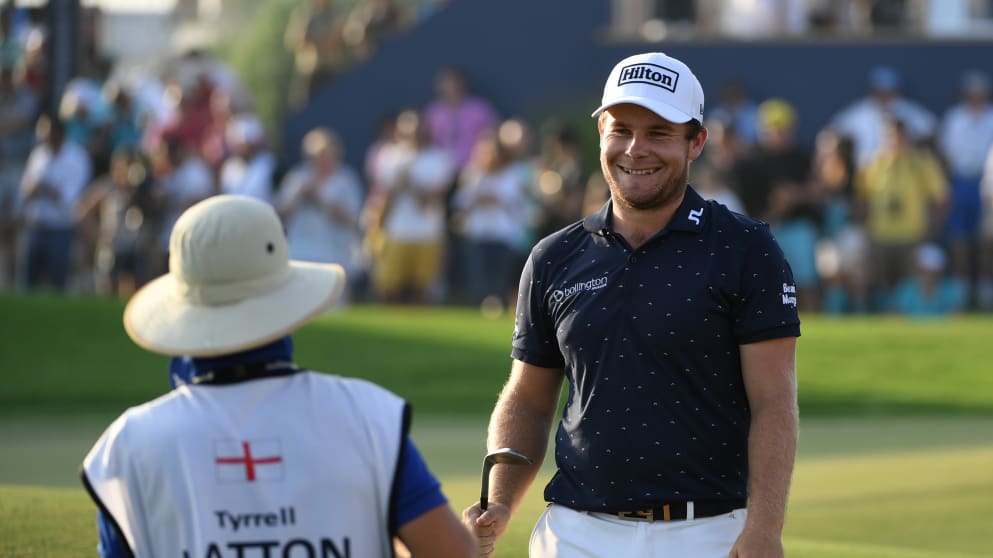 Tyrrell Hatton - finished second at the DP World Tour Championship