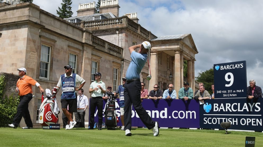 Barclays Scottish Open - First Round