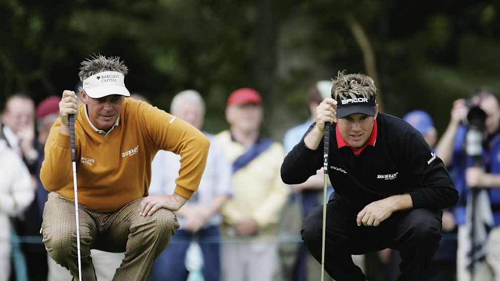Darren Clarke and Lee Westwood