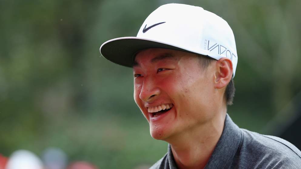 All smiles for Li Hao Tong on Moving Day so far