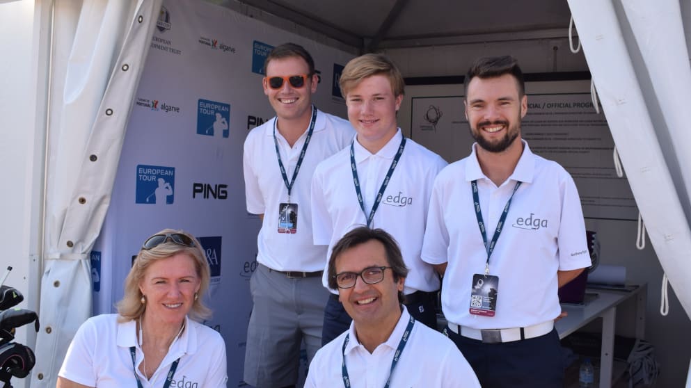 EDGA players help to raise funds at the Portugal  Masters 
