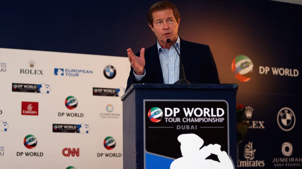 George O'Grady, Chief Executive of The European Tour