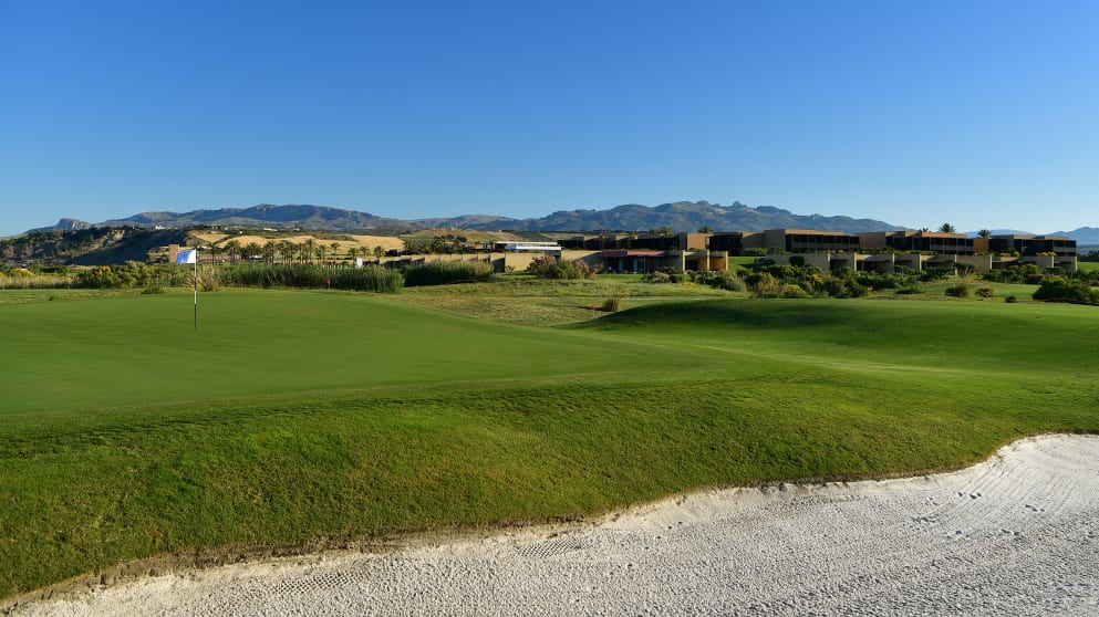 The sixth hole at Verdura Resort