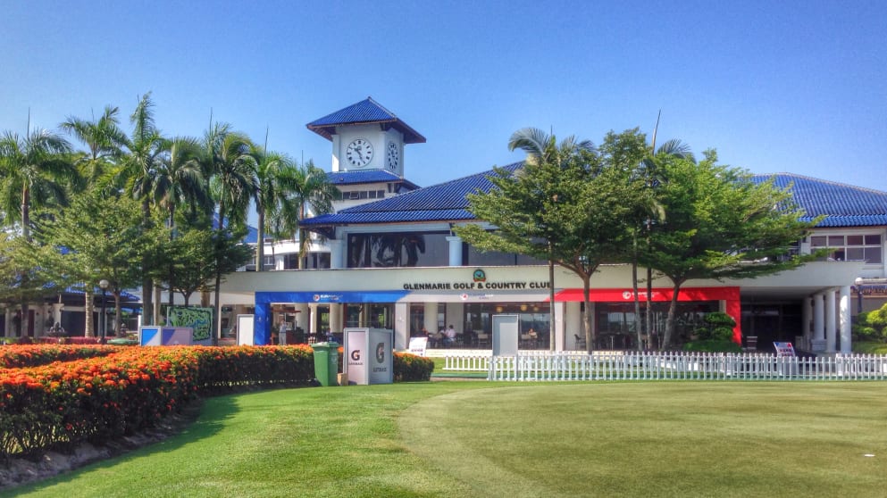The clubhouse at Glenmarie G & CC