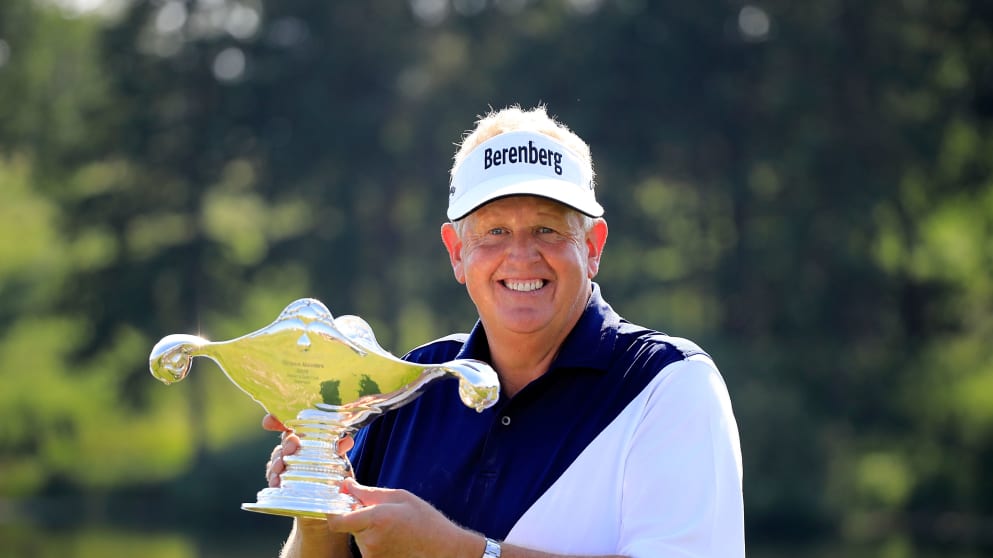 Colin Montgomerie wins the Shipco Masters