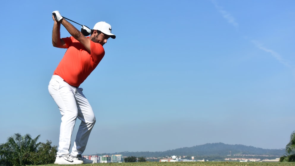 Alex Levy during the Maybank Championship