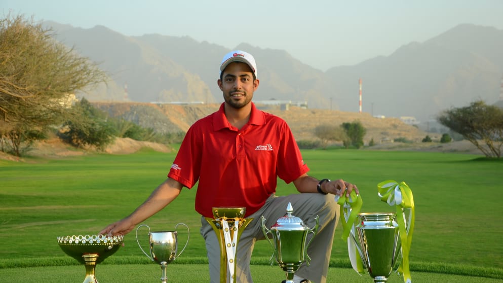 Azaan Al Rumhy Oman's leading amateur golfer